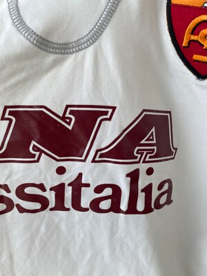 AS ROMA 2001/2002 AWAY FOOTBALL SOCCER SHIRT JERSEY MAGLIA