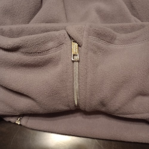 Calvin Klein Performance Women's Fleece Jacket Full Zip Purple MEDIUM - Picture 15 of 15