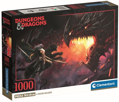 Clementoni Dragonball Impossible Dragon Ball - 1000 Piezas, Póster