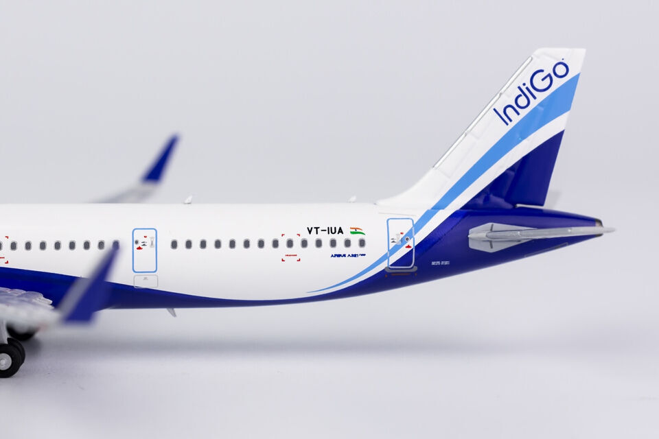 1:400 NG Model IndiGo AIRBUS A321neo Passenger Airplane Diecast