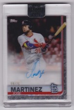 2019 TOPPS CLEARLY AUTHENTIC JOSE MARTINEZ AUTO AUTOGRAPH CARD 59/75