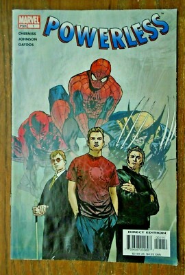 POWERLESS no 1 MARVEL COMICS 2004