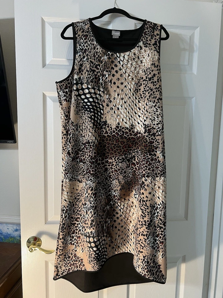 Chico’s leopard dress