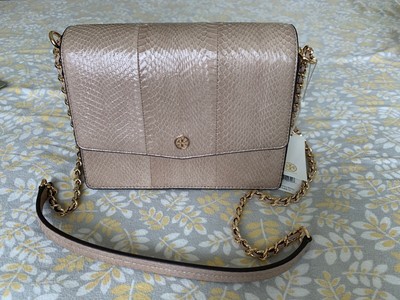 tory burch snakeskin bag