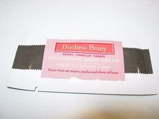 WOMENS LAFCO DUCHESS PEONY SKIN BODY CREAM LOTION MOISTURIZING PERFUME Scented