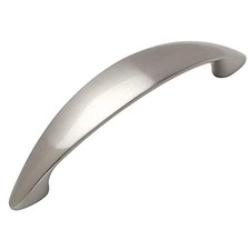 10 PCS 33/4" 96mm Satin Nickel Modern Cabinet Hardware Drawer Handle Pull