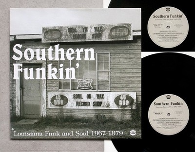Southern Funkin' - Louisiana Funk & Soul 1967-1975 2x LP UK BGP Records Mint