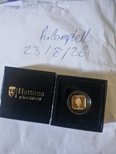 2019 Tristan Da Cunha Four-Sided Gold Quarter Sovereign 22ct Proof Boxed Hattons