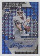2023 Panini Mosaic Blue Prizm 22/99 Mark Bavaro (Wrong Prefix on Card) Auto 1mx6