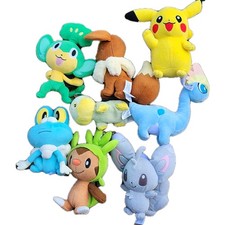 Lot Of 8 Tomy Jakks Pok mon Plush Pikachu 2007-2016