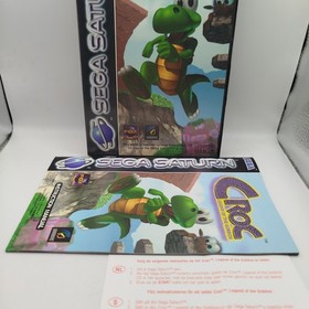 Croc legend of the gobbos gioco per Sega Saturn Completo Pal Italiano Ottimo