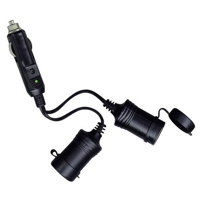 ROADPRO RPPS-223 Power Adapter,2 Outlet,12V 33NU58