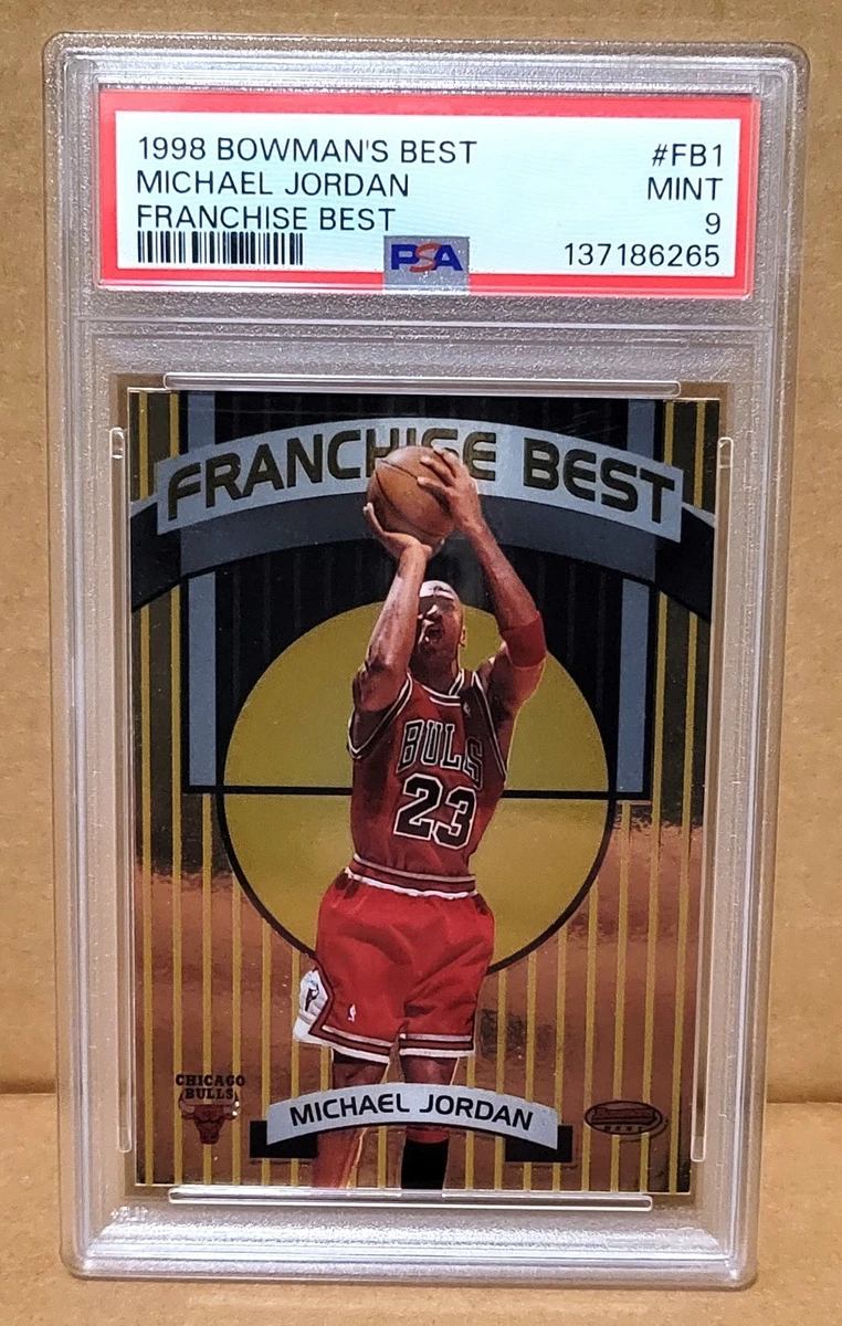 Bowman Michael Jordan 9 Graded Basketball Sports Trading Cards