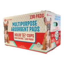 Member's Mark Multipurpose Absorbent Pads 120 Count Odor Control Leak Proof