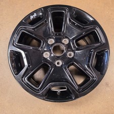 17 Jeep Wrangler Rubicon 9118 Factory Original Wheel 1xa50trmaa Gloss Black 1