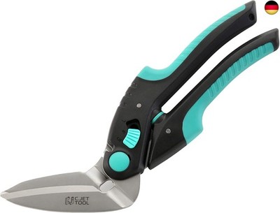 C.JET TOOL Teppichschere, Hochleistungsschere, Länge 25 cm Industrieschere, Mehr