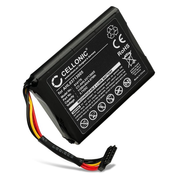 1X Akku FüR Tomtom GO Live 820 Europe 1100Mah-image