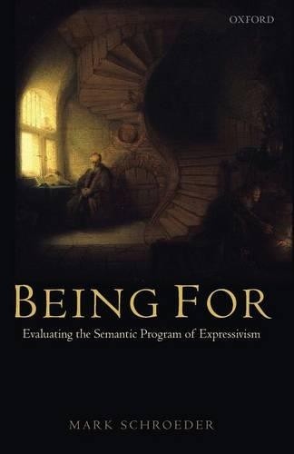 Being For by Mark Schroeder - 9780199588008