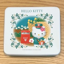 Hello Kitty Post Office Letter Set 2002 Mint Green Stationery 5 Sheets Envelopes