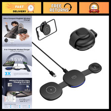 3-in-1 Wireless Charging Station - Magnetic Fast Charger for iPhone, AirPods  A
