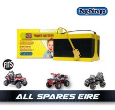 PEG PEREGO OFFICIAL LICENSED 24V VOLT 12AH BATTERY FOR GAUCHO SUPERPOWER