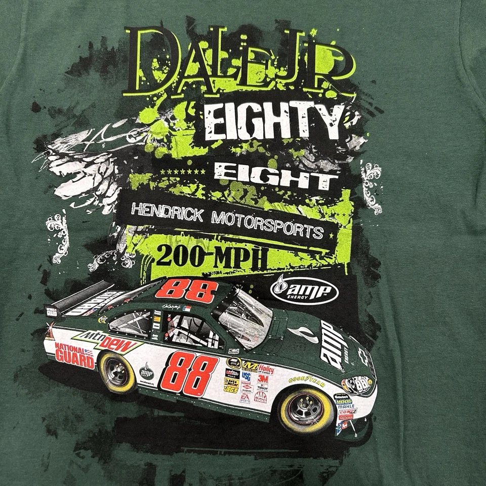 Camiseta Dale Earnhardt Jr. NASCAR Chase Authentics Gráfica Verde Talla Pequeña #88 Foto 2 de 4