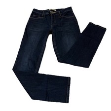 J Jill Denim Mid Rise Smooth Fit Slim Ankle Stretch Blue Jeans Women  s Size 2