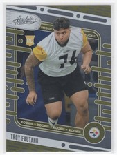 #120 2024 Panini Absolute ^ Troy Fautanu Pittsburgh Steelers