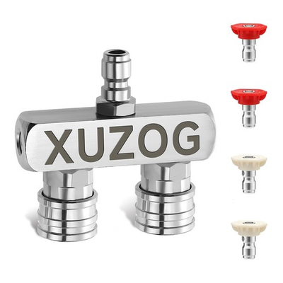 #ad Pressure Washer Tips 2 in 1 Pressure Washer Nozzle Tips Dual Power Washer N... $24.79