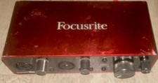 Focusrite Scarlett 2i2 USB Audio Interface XLR In Headphone Out Direct Monitor