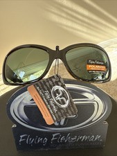 Flying Fisherman Polarized Sport Women  s Sunglasses Black Green Smoke