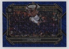 2023 Panini Prizm WWE Under Card Blue Prizm 7/25 Edris Enofe #2 0c2