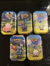Pokémon Aufgestiegene Helden Mini Tins verschiedene 5er Set - Neu & Sealed #4