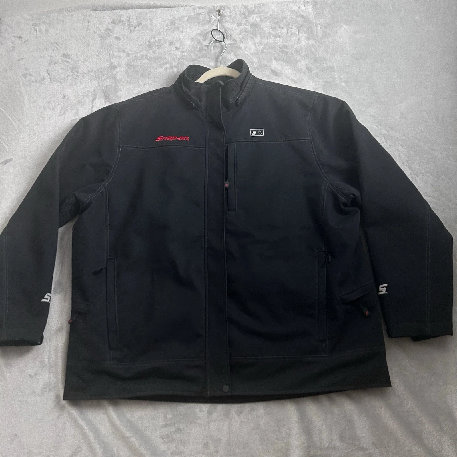 Snap-on Heated Jacket Mens 2XL Black Canvas Heavy Workwear No Battery Untested