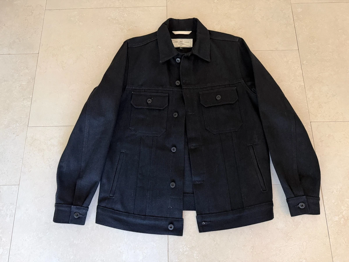Blouson Jean Vintage Delayne69 Homme Taille M – Denim Bleu – Neuf Avec étiquettes