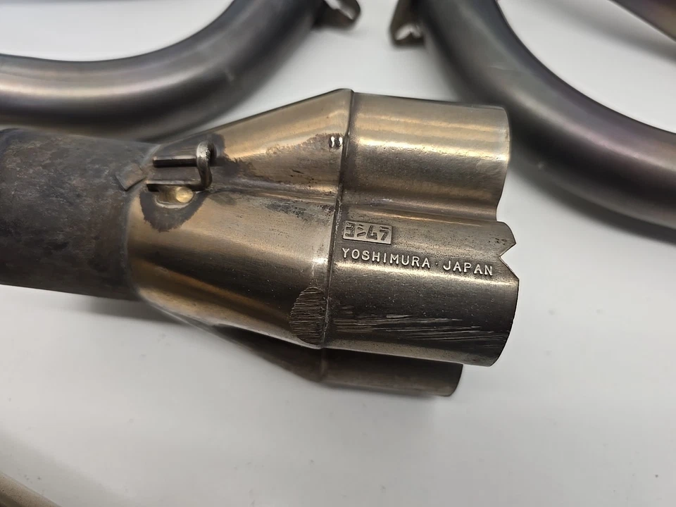 Suzuki GSX 1400 2001 - 2008 Yoshimura Cyclone Titanium Exhaust Headers - Image 3 of 4
