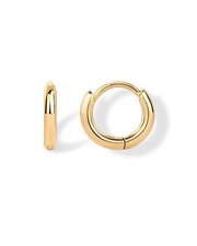 PAVOI 14K Yellow Gold Plated 925 Sterling Silver Posts 10mm,
