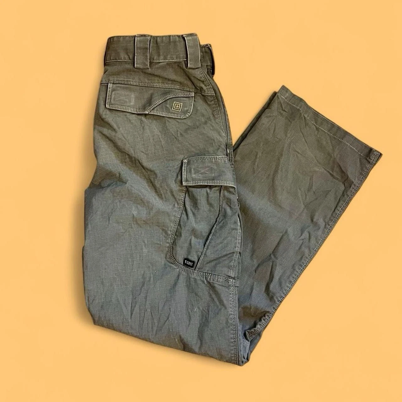 5.11 Tactical Stryke Pants Men’s 30x32 Olive Cargo Work Flex-Tac Ripstop 74369