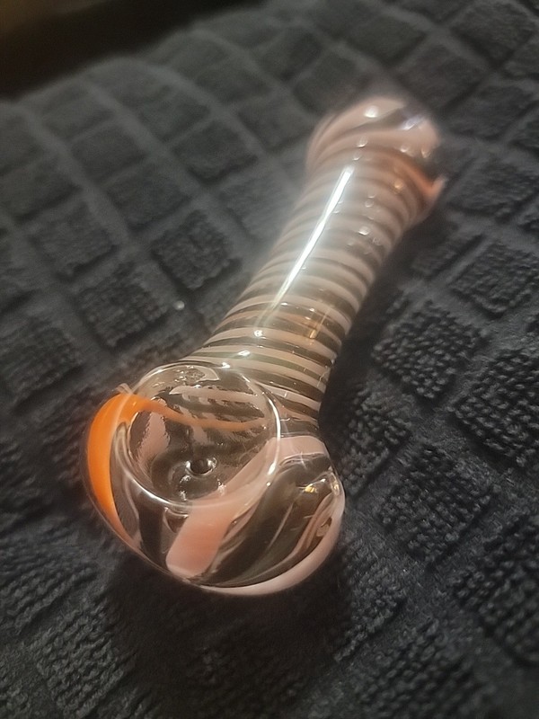 GLASS SPOON PIPE TOBACCO 