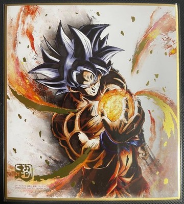 Dragon Ball ShikishiART RAGING Son Goku Mugen Tsukuyomi Unused 2022
