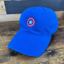 Captain America Shield Logo Marvel Avengers Adjustable Hat Baseball Cap