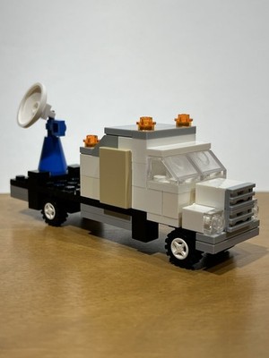 Lego Doppler On Wheels 3 Radar Truck Storm Chasers Custom MOC DOW3
