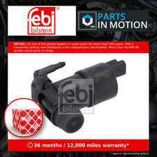 Washer Pump fits NISSAN MICRA K13, K13KK 1.2 2010 on 28920BU010 Febi Quality New