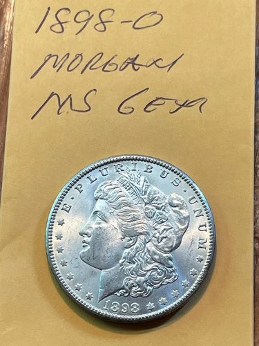 1898-O Morgan Dollar Silver ---- Gem BU+