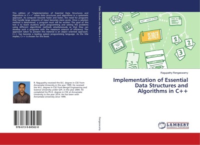 Implementation of Essential Data Structures and Algorithms in C++ | Rengaswamy