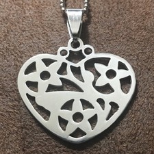 Stainless Steel Heart Necklace