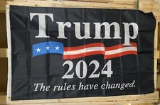 Donald Trump President 2024 Flag FREE SHIP Save America Republican USA Sign 3x5’