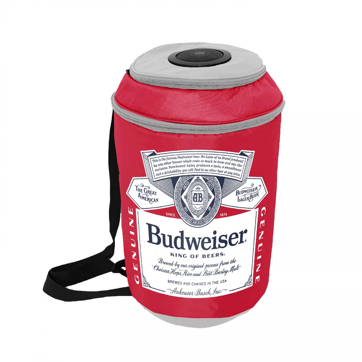 Budweiser Can Shaped Bluetooth Speaker Cooler Bag