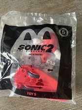 McDonald  s 2022 Happy Meal Toy, Sonic RED The Hedgehog 2, Toy 5 WoW VISIT STORE