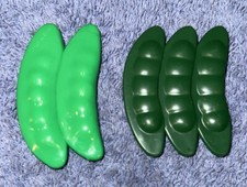 Pretend Play Fake Food 2 Pea Pods Child  s Toy